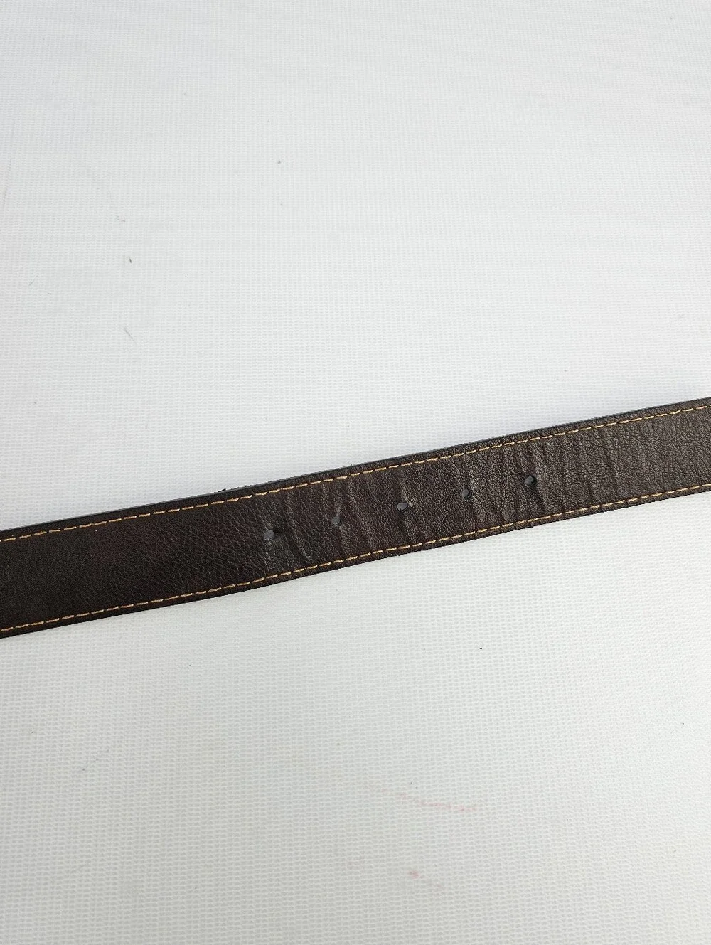 True Religion Men's Reversible Lumin Textured Roller Twist Belt Size 38